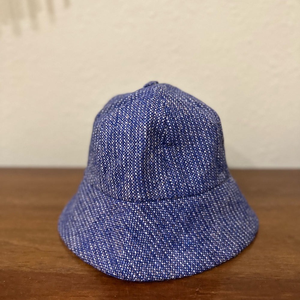 vintage Hanna Hats tweed walking hat